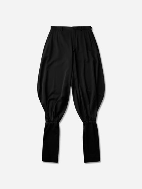 Comme des Garçons Homme Plus Men's Balloon-Hem Layered Pants Black
