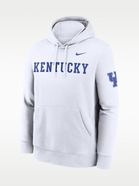 Nike Kentucky Sideline Club Men's Nike College Pullover Hoodie