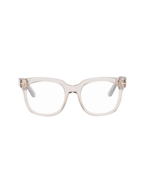 TOM FORD Pink Blue Block Large Glasses