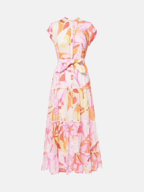 【Poupette St Barth】 Kimiプリント maxiドレス Kimi printed maxi dress in multicoloured - Poupette St Barth