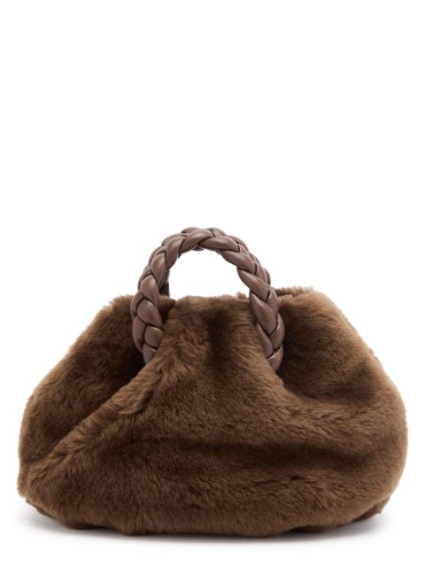 Bombon shearling cross-body bag