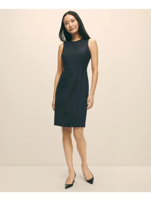 Brooks Brothers The Essentials Brooks Brothers Stretch Wool Sheath Dress