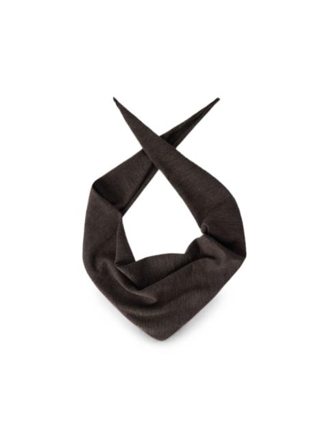 Lemaire triangular scarf in fine merino wool