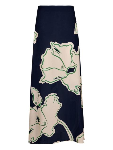 Johanna Ortiz Magia Flamenca floral-print maxi skirt