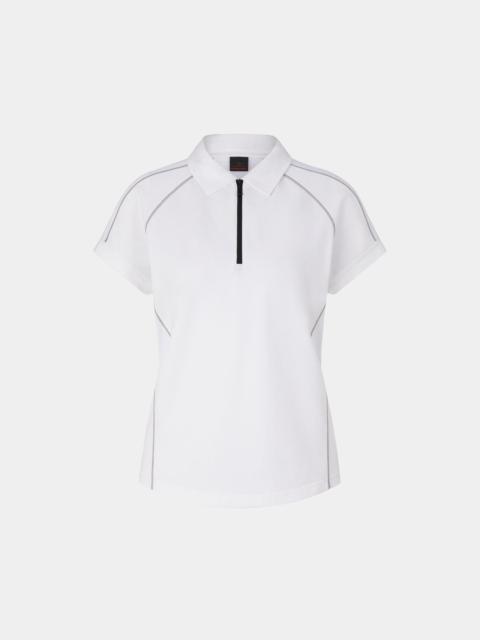 BOGNER Gail Functional polo shirt in White