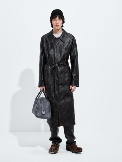 Bottega Veneta Weathered Leather Coat