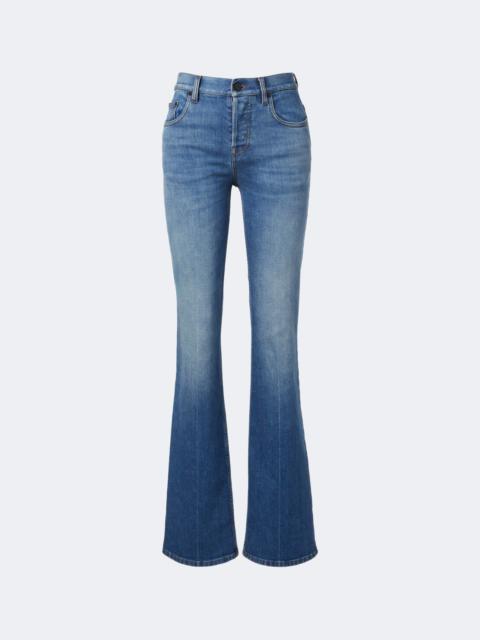 GUCCI Mid-rise flared jeans