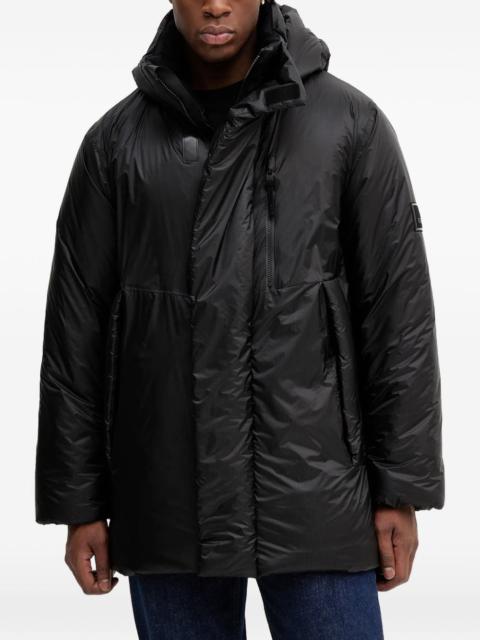 RAINS 17240 Torna Insulated hooded panelled jacket