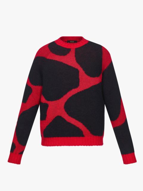 MCM Men’s Mohair Jacquard Sweater