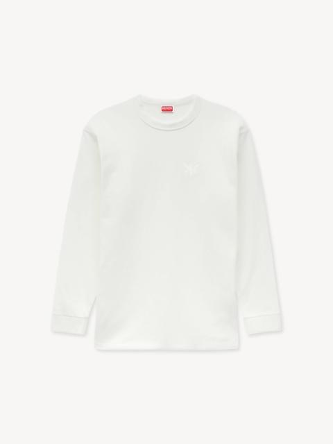 KENZO 'KENZO Double K' embroidered long sleeves T-shirt in cotton