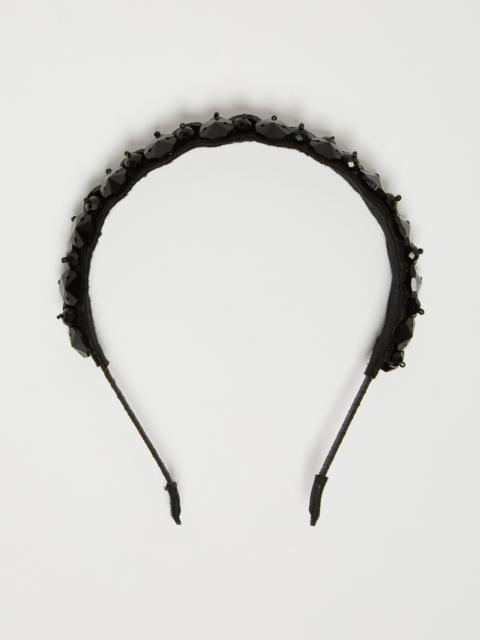 Max Mara GERBA Rhinestone headband