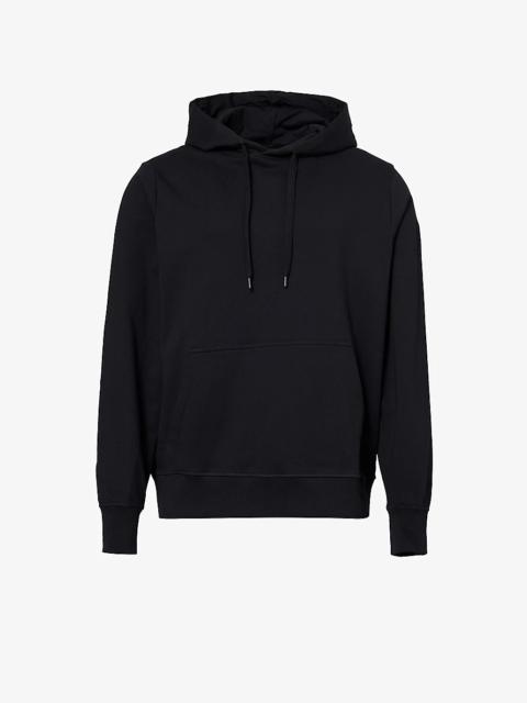 Huron logo-embroidered regular-fit cotton-jersey hoody