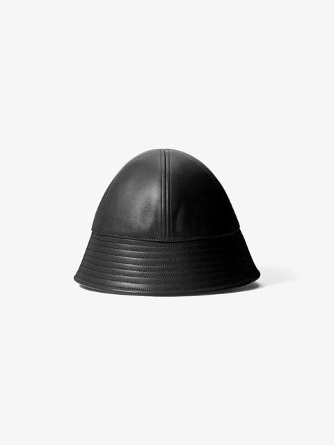 MICHAEL KORS COLLECTION Leather Bucket Hat