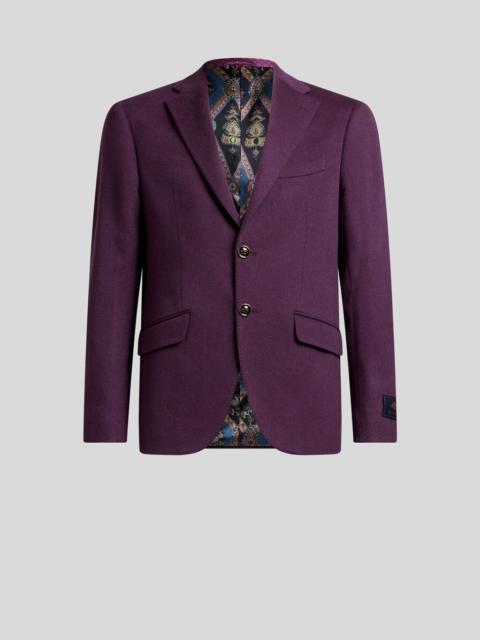 Etro SINGLE-BREASTED CASHMERE JACKET