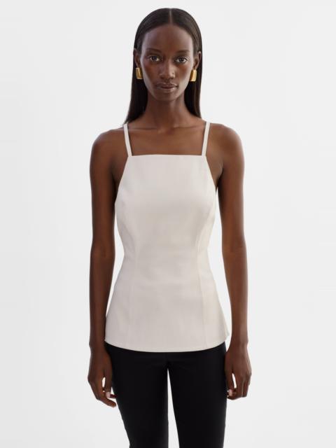 LAMARQUE ILONA | Leather Hourglass Top