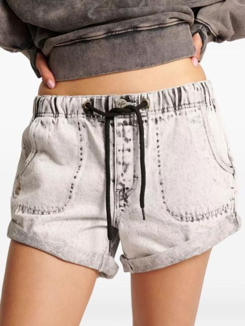ONE TEASPOON elasticated waistband shorts