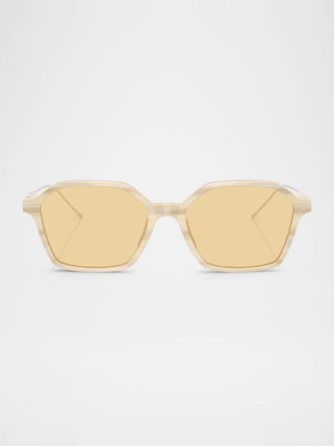 Brunello Cucinelli BC3009 Geometric Blue Light Glasses