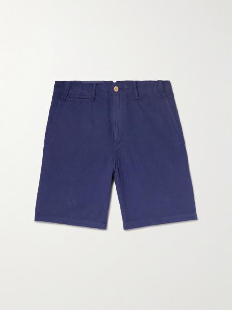 Polo Ralph Lauren Straight-Leg Cotton and Linen-Blend Shorts