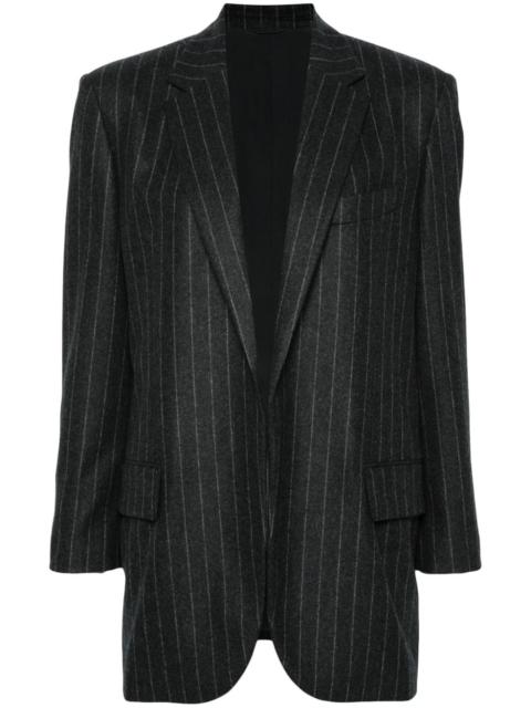 Brunello Cucinelli pinstriped wool blazer