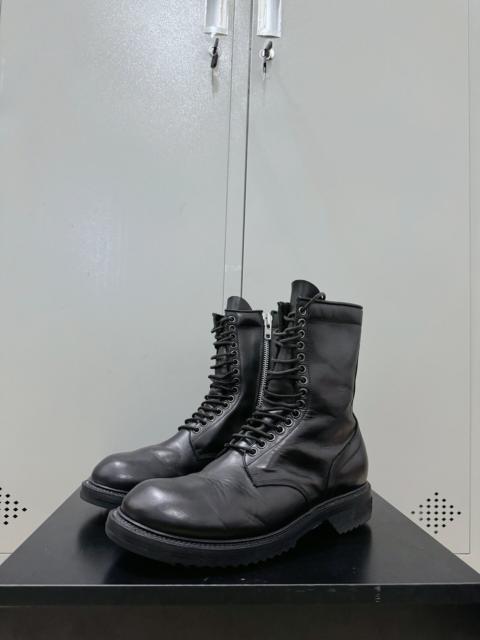 Rick Owens Rick Owens Archive Lace-Up High-Top Military Boots