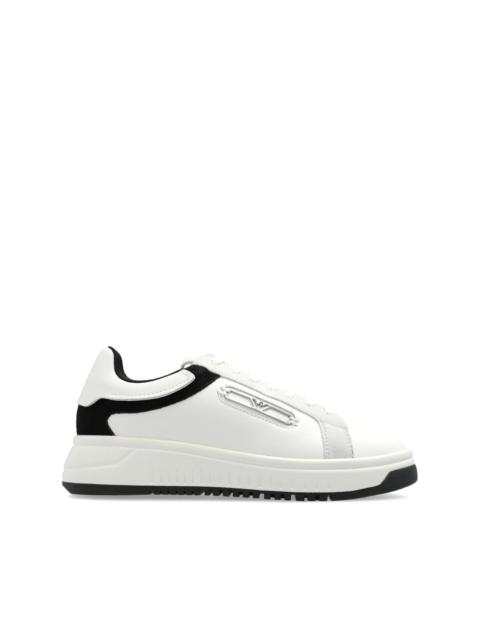 EMPORIO ARMANI logo-appliqué sneakers