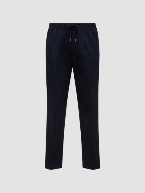 Moncler Cotton Crêpe Jogging Pants