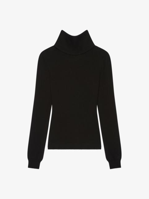 Givenchy SLIM FIT SWEATER IN CASHMERE TIED AT THE BACK