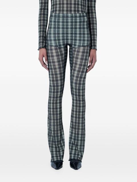 KNWLS plaid leggings