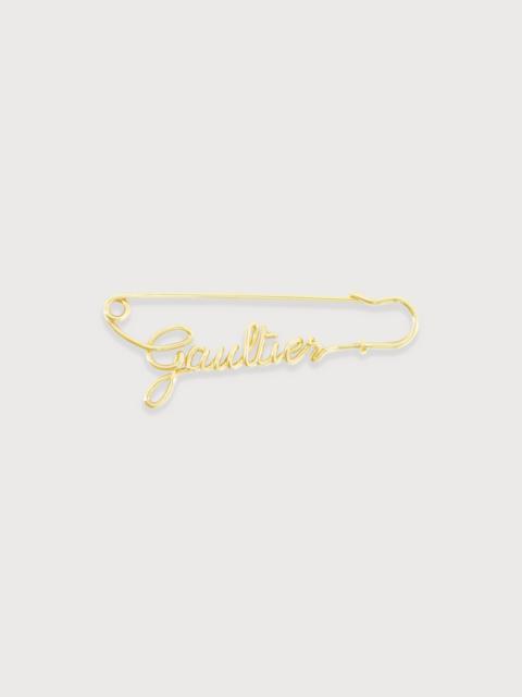 THE GOLD-TONE GAULTIER SAFETY PIN