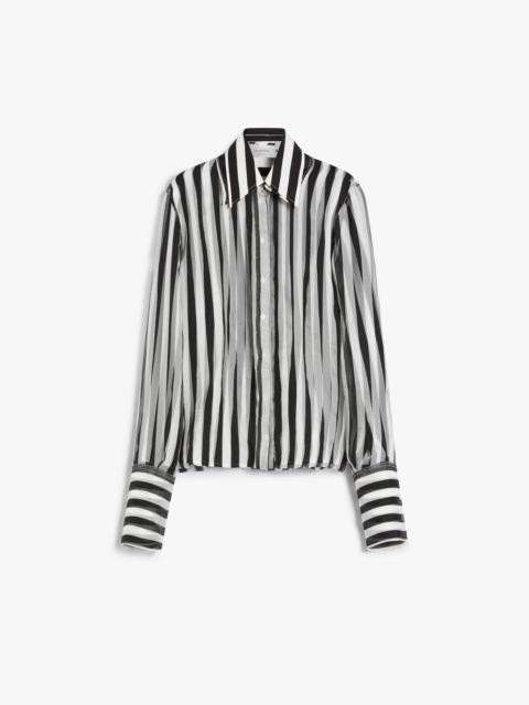Sportmax SUMERO Poplin and silk organza shirt