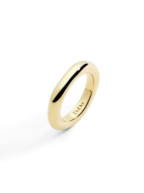 DoDo YELLOW GOLD PEPITA RING
