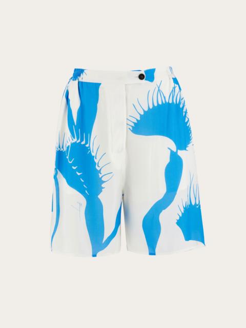 FERRAGAMO Venus print light Bermuda short