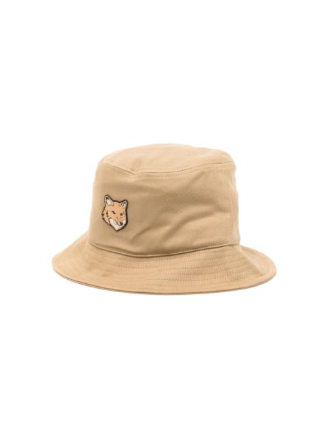 Maison Kitsuné Bold Fox Head bucket hat