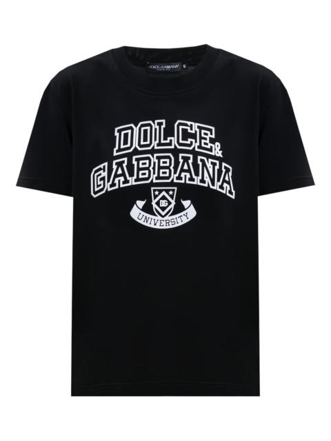 Dolce & Gabbana University graphic-print T-shirt