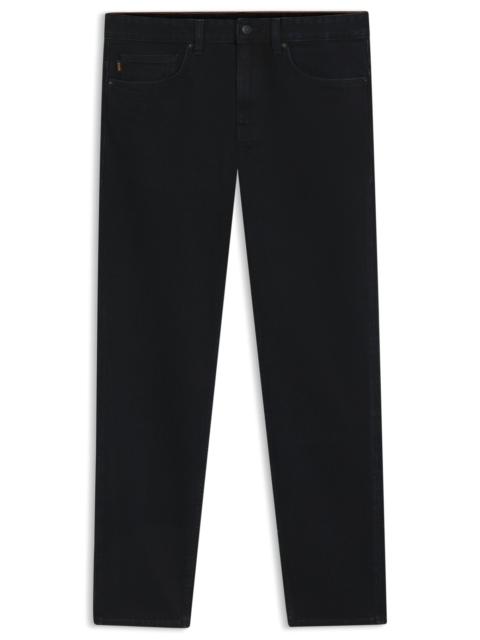 BOSS SLIM-FIT JEANS IN BLUE COMFORT-STRETCH DENIM