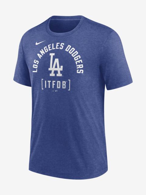 Los Angeles Dodgers Swing Big Nike Men's MLB T-Shirt