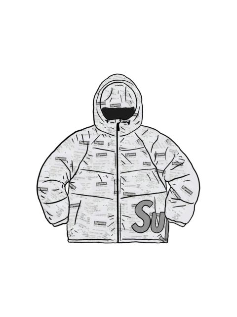 Supreme Hooded Down Down Jacket Receipts