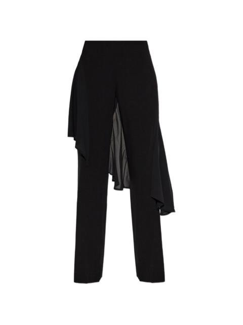 AVAVAV asymmetrical draped trousers