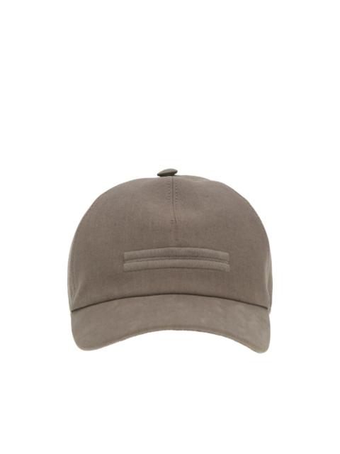 ZEGNA linen baseball cap