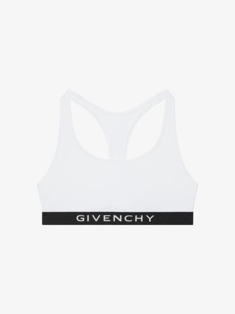 Givenchy BRASSIÈRE IN JERSEY BIO WITH GIVENCHY 4G SIGNATURE