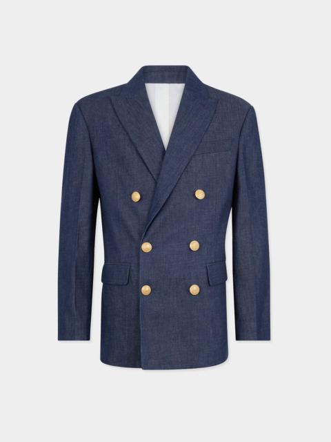DSQUARED2 DENIM DOUBLE BREASTED BLAZER