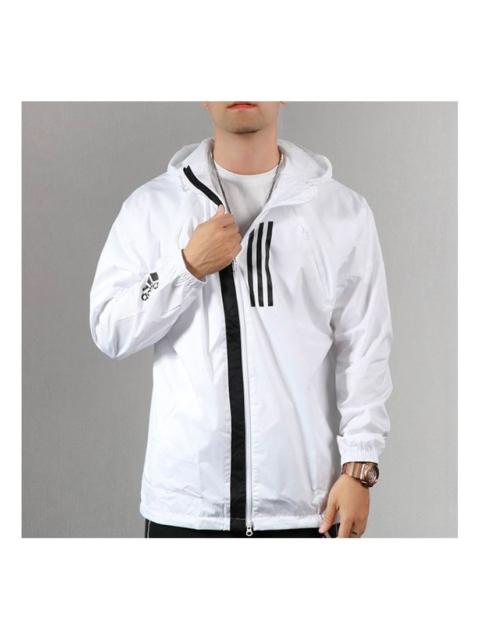 adidas Men's adidas Sports Stylish Zipper Hooded Jacket