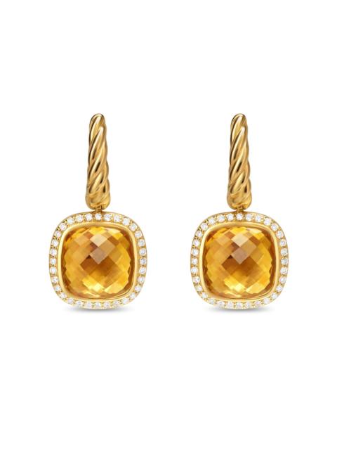 DAVID YURMAN Women's Albion Drop Earrings in 18K Yellow Gold - Citrine