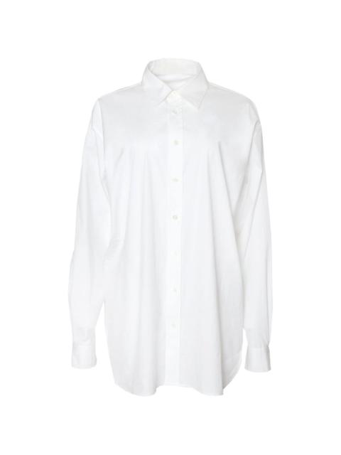CAROLINA HERRERA straight-point collar cotton shirt