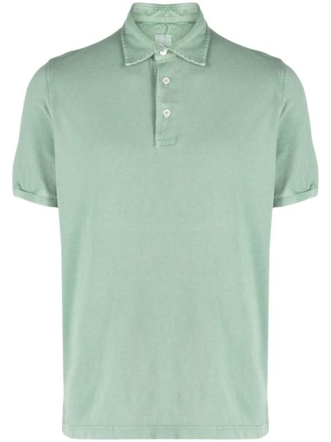 FEDELI jersey short-sleeved polo top
