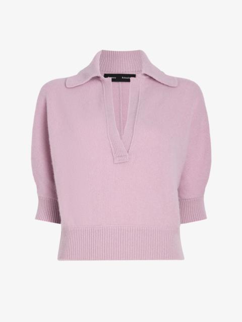 Proenza Schouler Vella Top in Transitional Cashmere