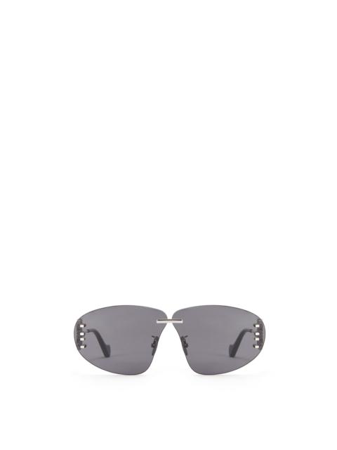Loewe Rimless oval Anagram sunglasses