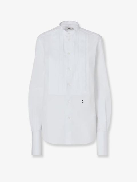 FENDI White Popeline Shirt