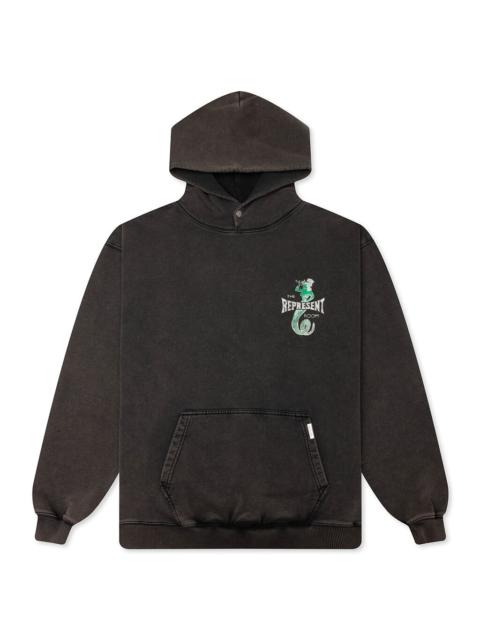 REPRESENT REPRESENT X THE VIPER ROOM DICE HOODIE - VINTAGE GREY