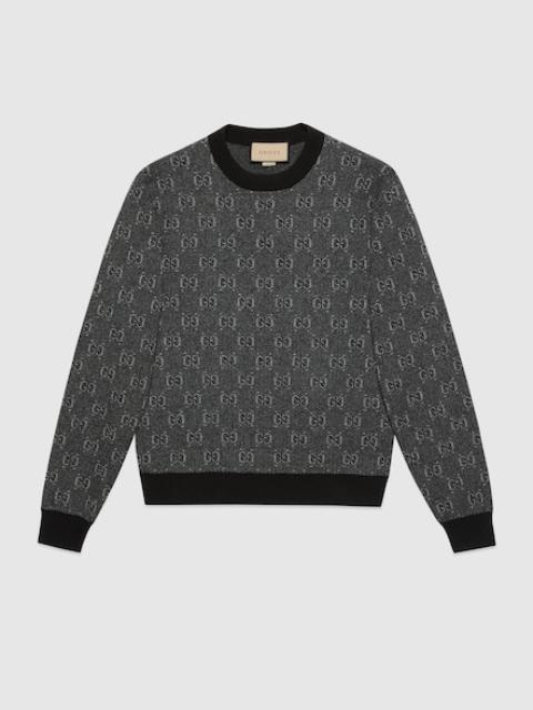 GUCCI＊GG FLOCKED PRINT COTTON SWEATSHIRT パーカー＊送料込 GUCCI＊GG FLOCKED PRINT COTTON SWEATSHIRT パーカー＊送料込